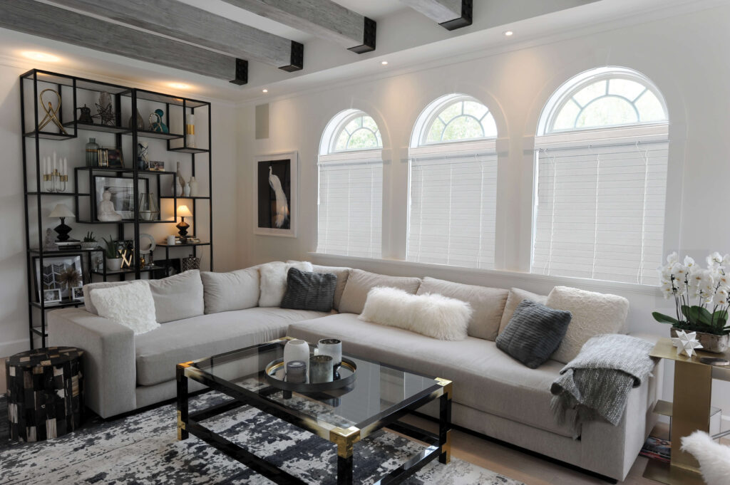 Custom window blinds installation in Land O' Lakes, FL by Shutters and Shades